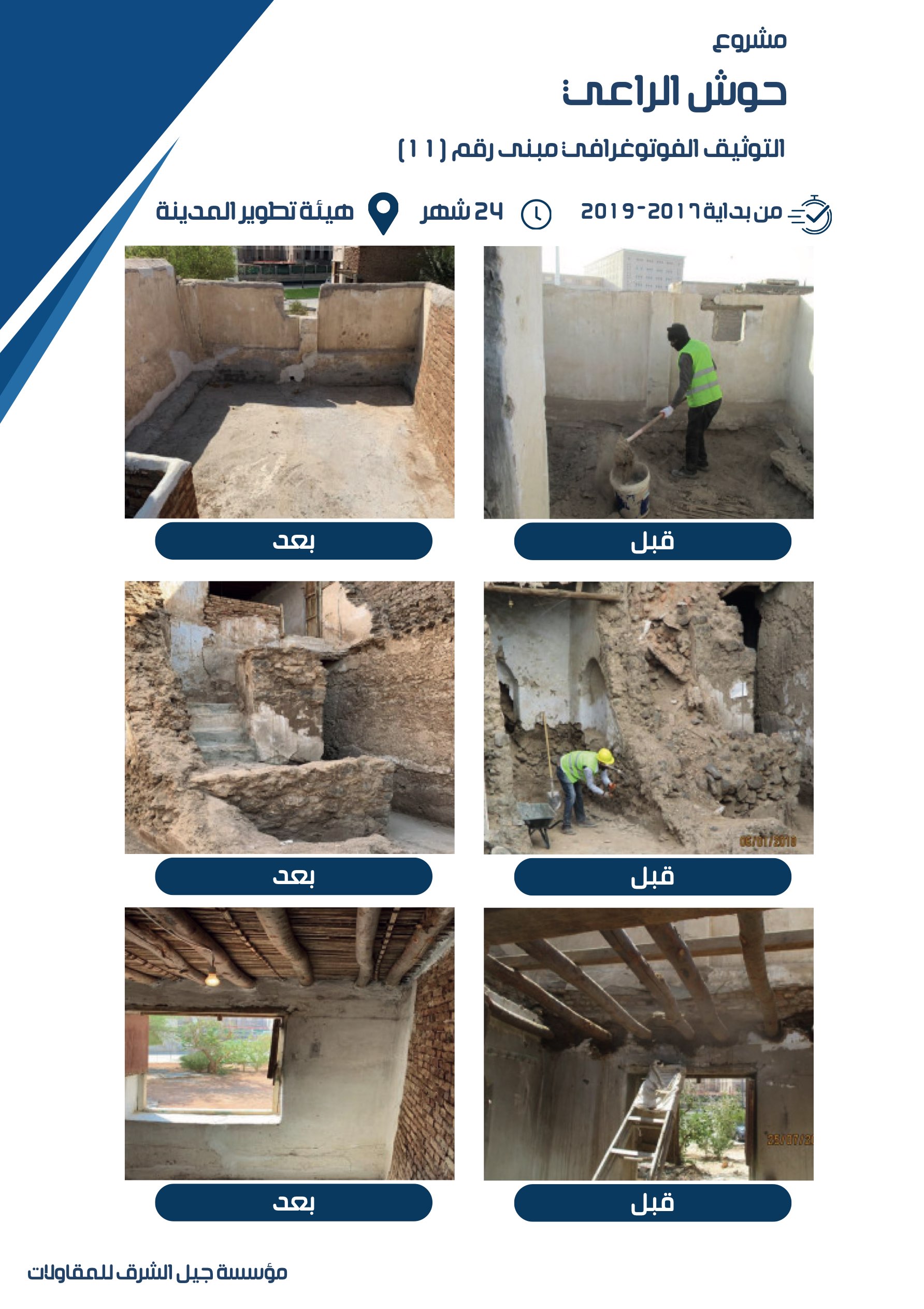 مشروع 13 - مؤسسة جيل الشرق للمقاولات العامة والصيانة