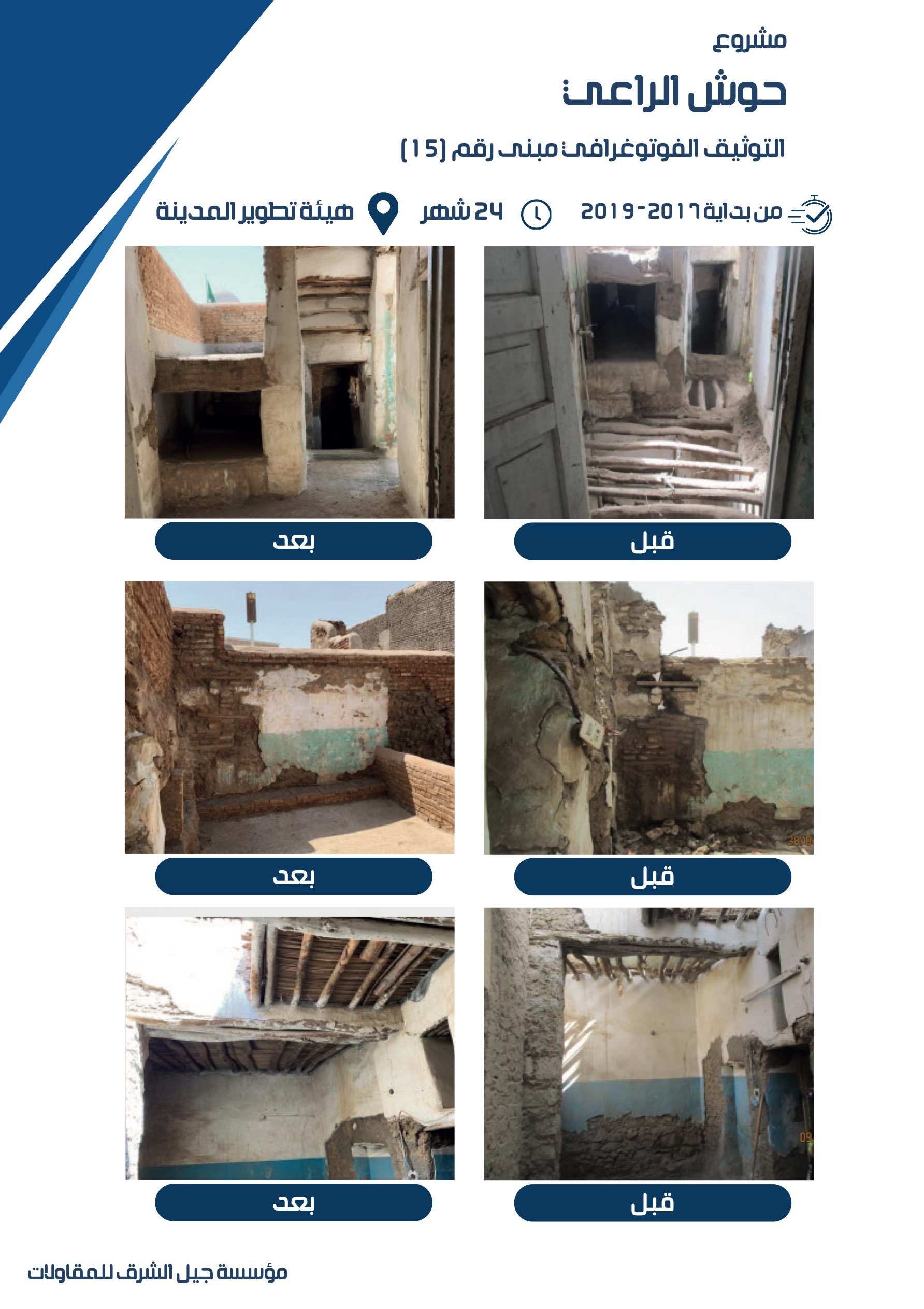 مشروع 21 - مؤسسة جيل الشرق للمقاولات العامة والصيانة