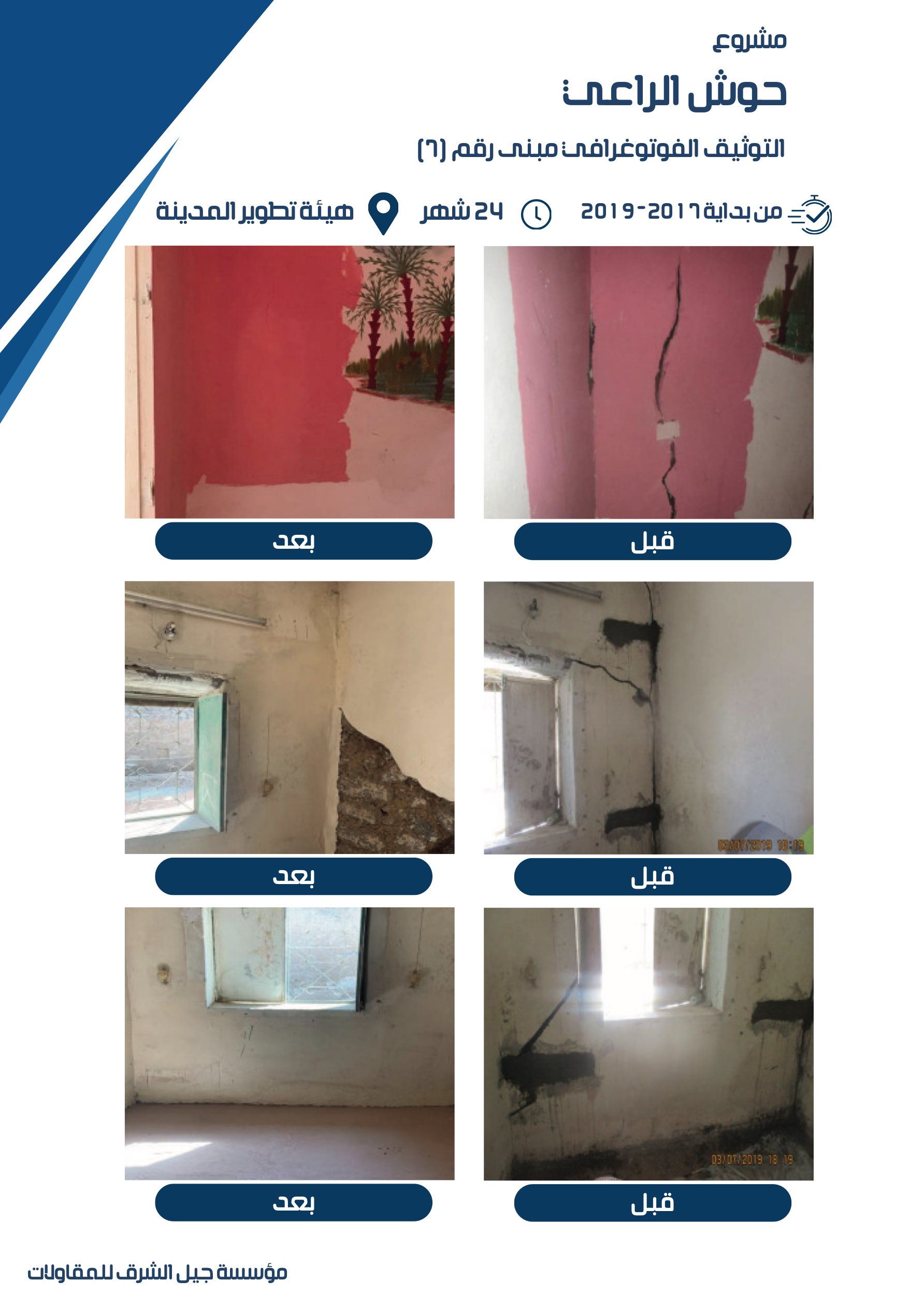 مشروع 50 - مؤسسة جيل الشرق للمقاولات العامة والصيانة